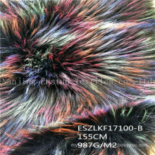 Long Pile Faux Raccoon Fur Eszlkf17100-B